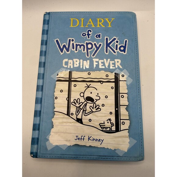 Other - DIARY OF A WIMPY KID CABIN FEVER JEFF KINNEY AMULET BOOKS BLUE HARDCOVER KIDS